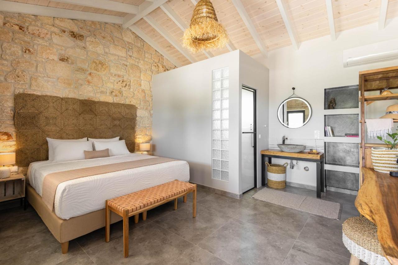 "Four Olives" Luxury Rooms, Afitos #Feelslikehome Eksteriør billede